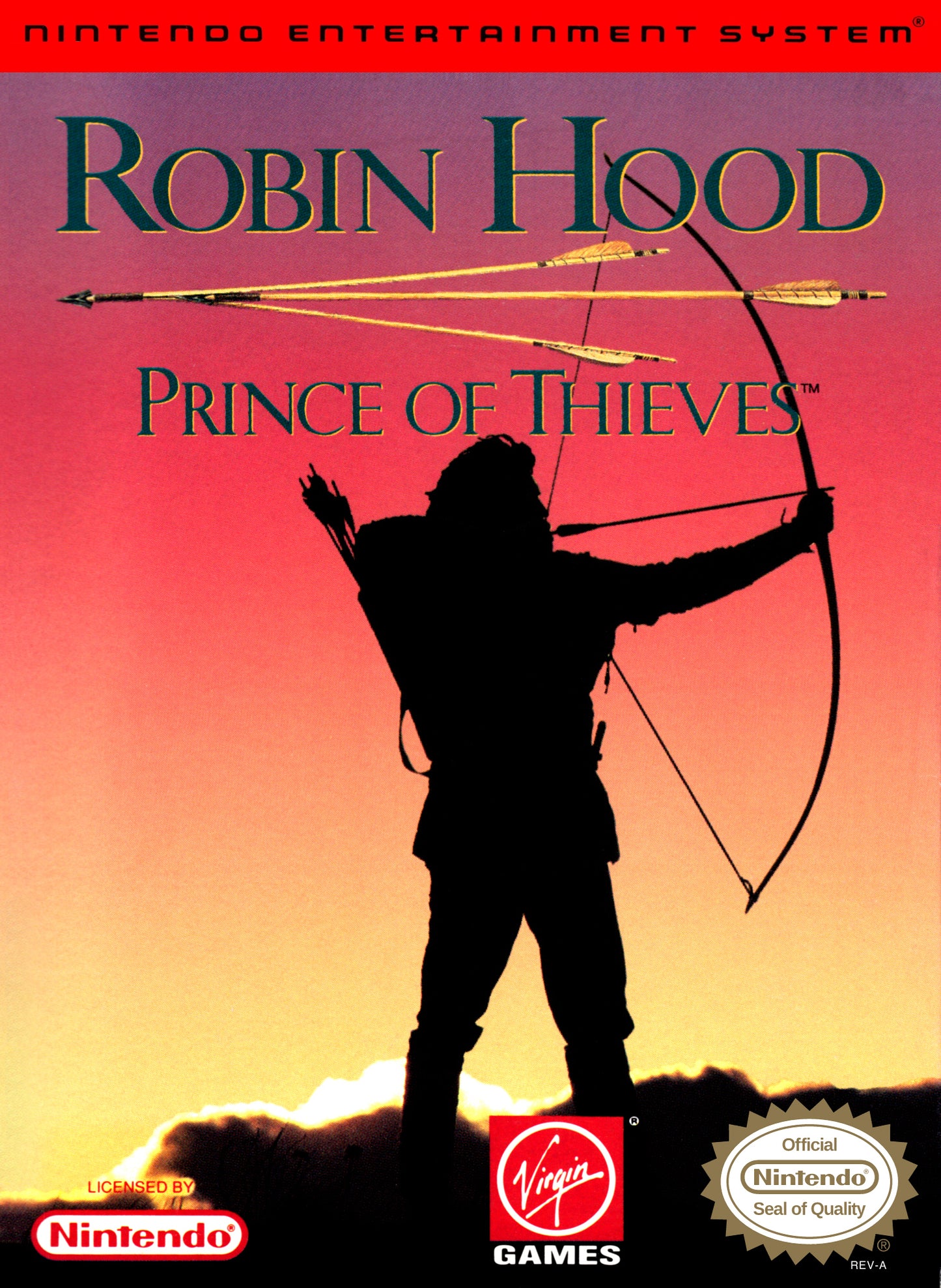 ROBIN HOOD: PRINCE OF THIEVES - NES