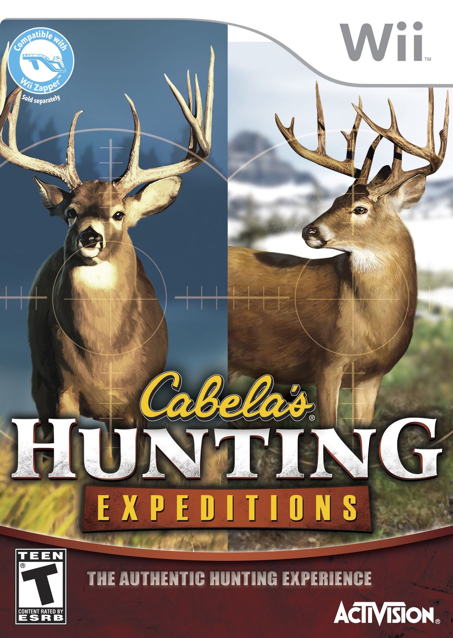 CABELA'S HUNTING EXPEDITIONS (WITH GUN) - WII