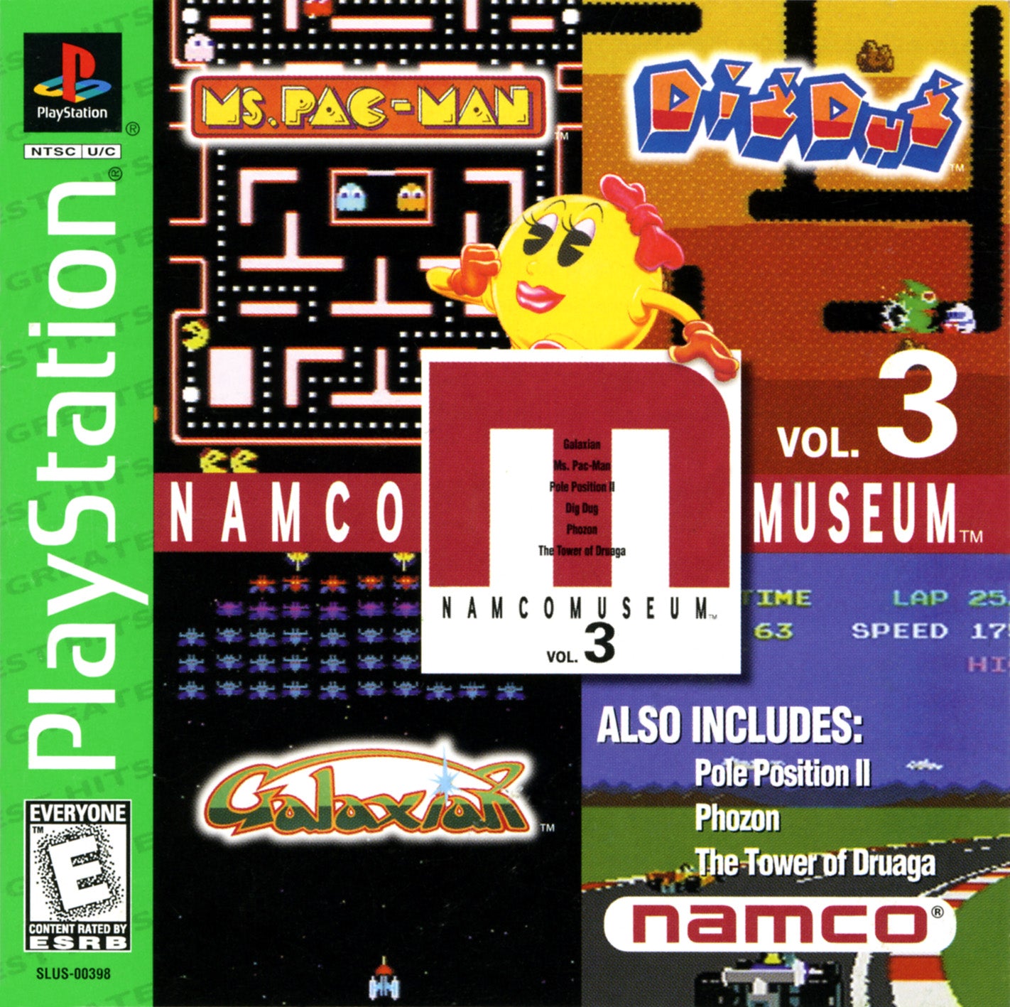 NAMCO MUSEUM VOLUME 2 (GR HITS EDITION) - PS1