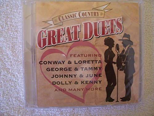 VARIOUS - CLASSIC COUNTRY GREAT DUETS 2-CD SET! TIME LIFE,
