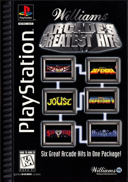 WILLIAMS ARCADE'S GREATEST HITS (LONGBOX - PS1