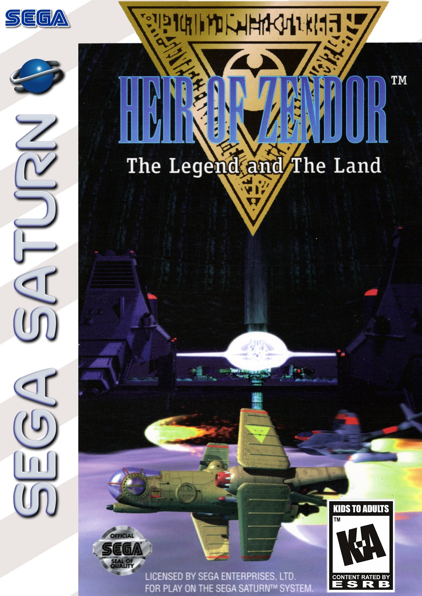 HEIR OF ZENDOR: THE LEGEND & THE LAND - SATURN