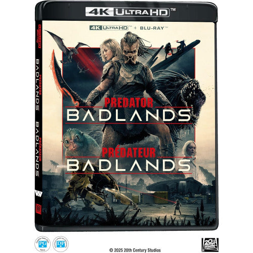 PREDATOR: BADLANDS - BLU-4K-INC. BLU COPY