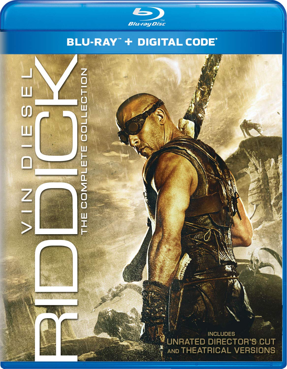 RIDDICK: COMPLETE COLLECTION - BLU-3 DISCS