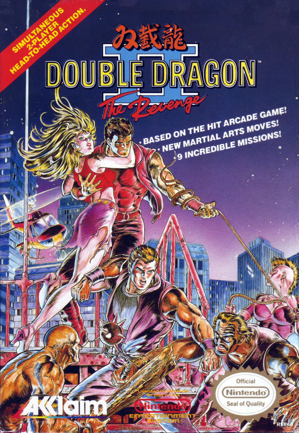 DOUBLE DRAGON II: THE REVENGE - NES