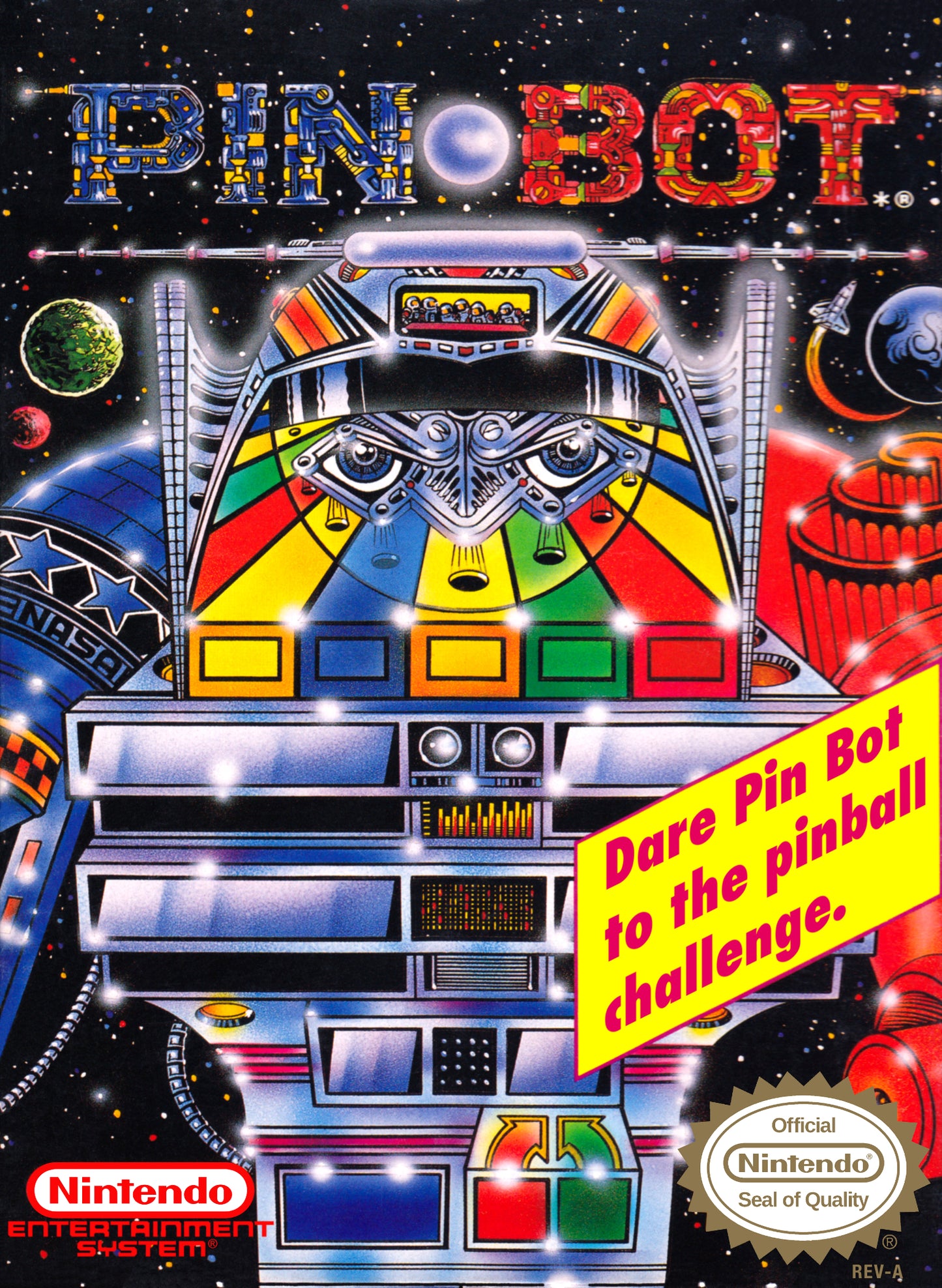 PIN-BOT - NES (W/BOX)