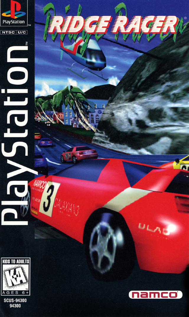 RIDGE RACER (LONGBOX) - PS1