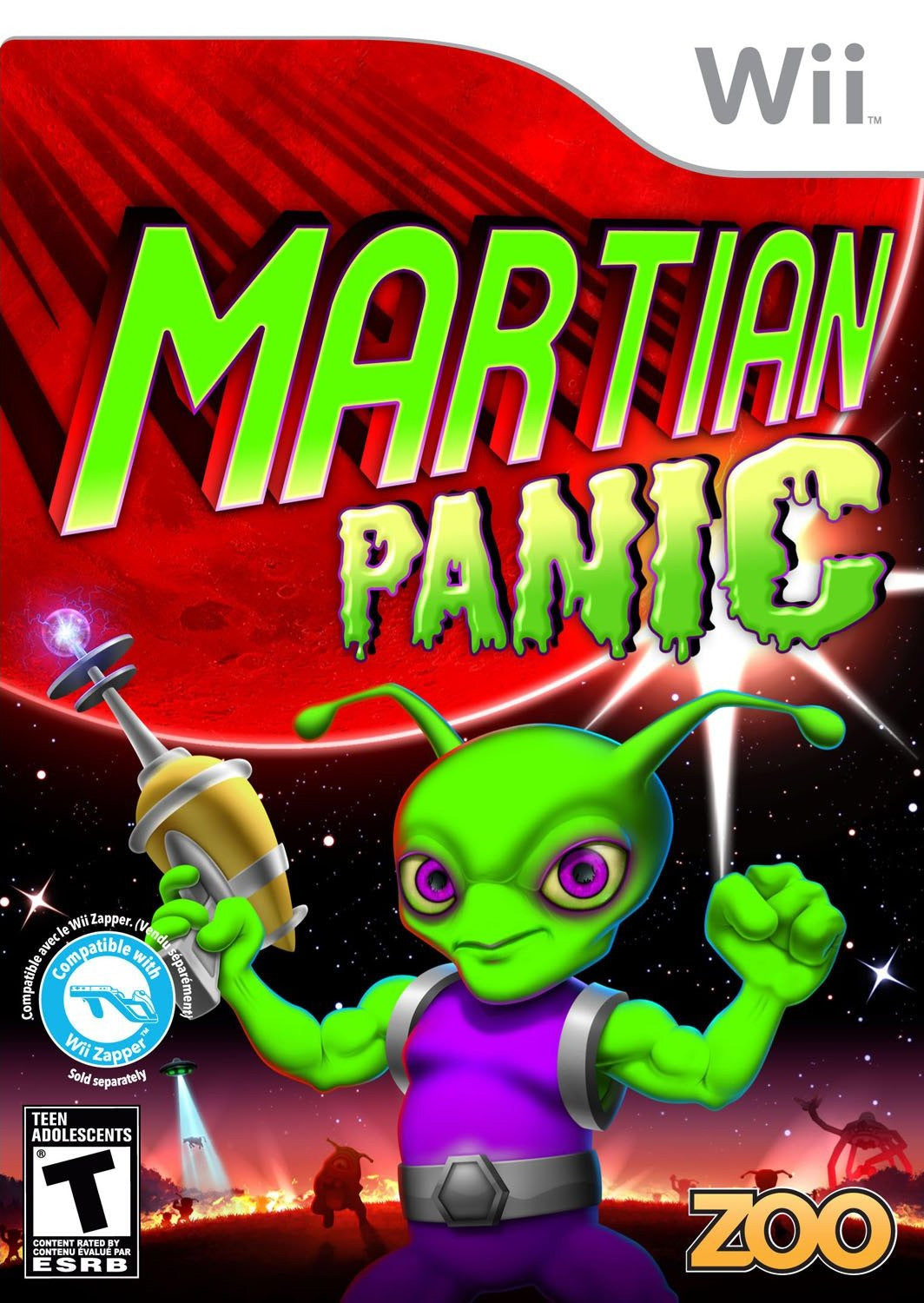 MARTIAN PANIC (W/BLASTER BUNDLE) - WII