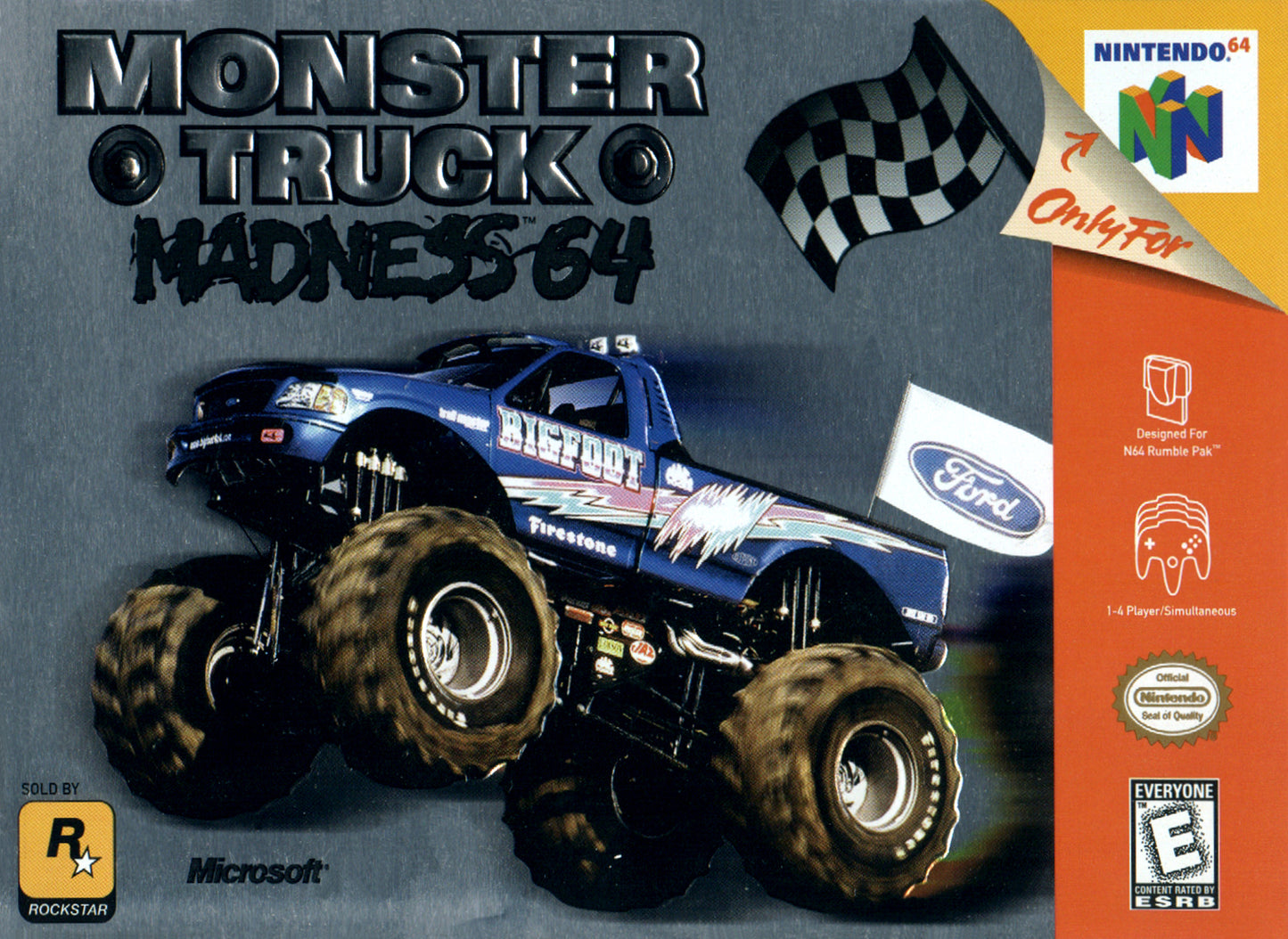 MONSTER TRUCK MADNESS - N64