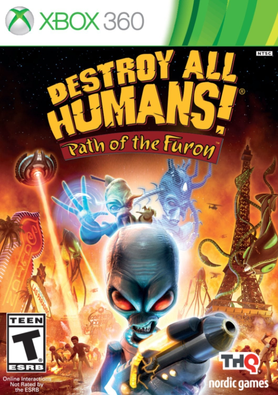 DESTROY ALL HUMANS: PATH OF THE FURON - XBX360