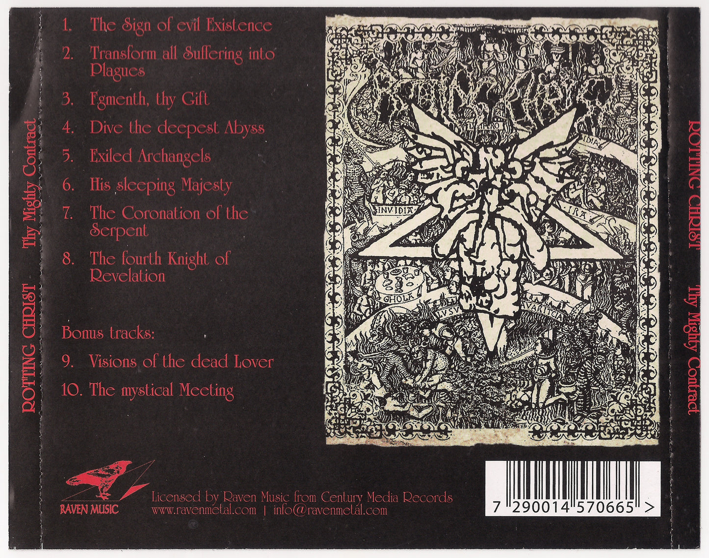 ROTTING CHRIST - MIGHTY CONTRACT