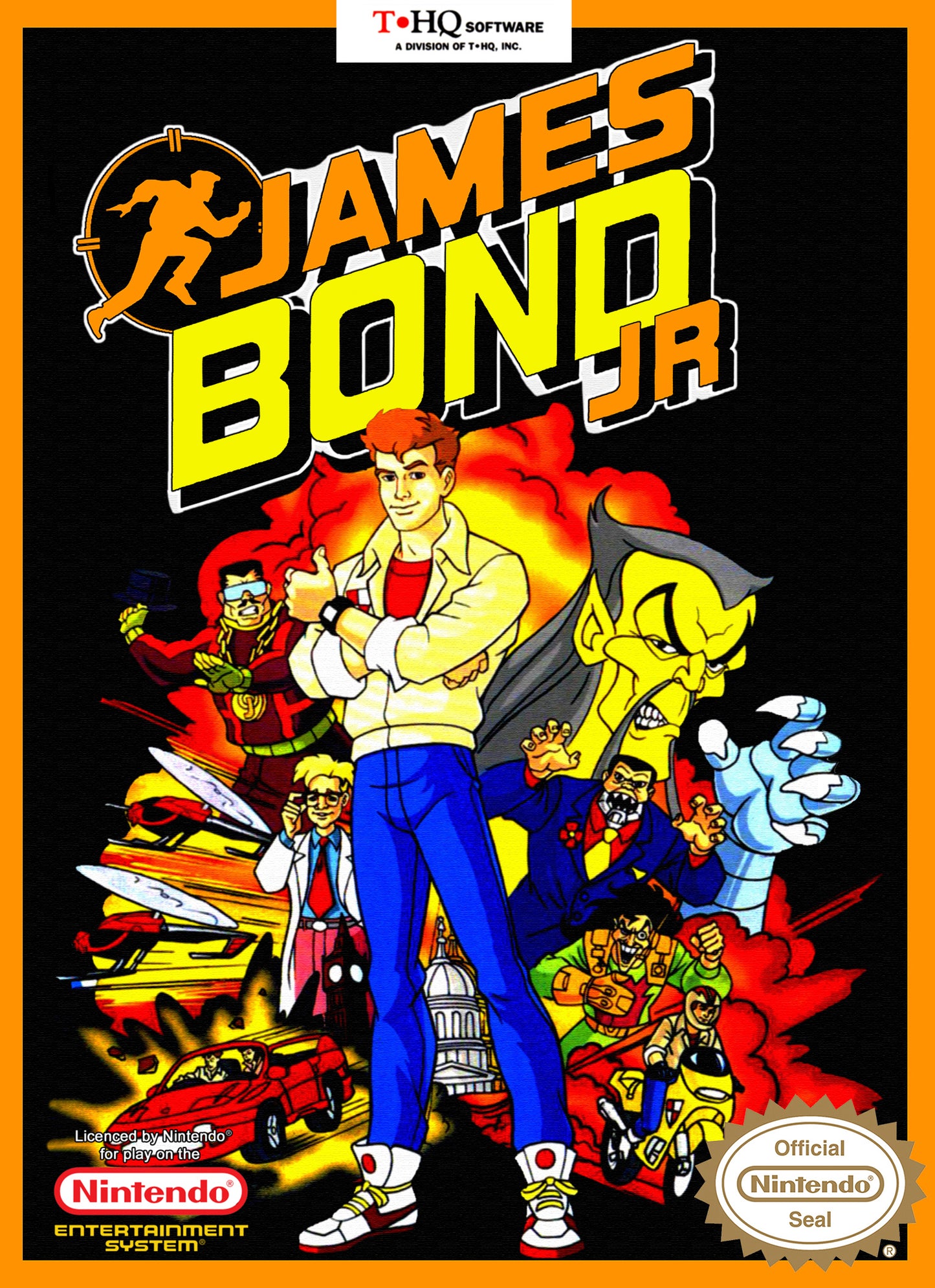 JAMES BOND JR. - NES