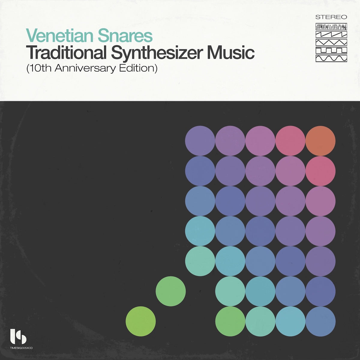 VENETIAN SNARES - TRADITIONAL SYNTHESIZER MUSIC (10TH ANNIVERSARY EDITION) (GREEN BLUE AND PINK VINYL)