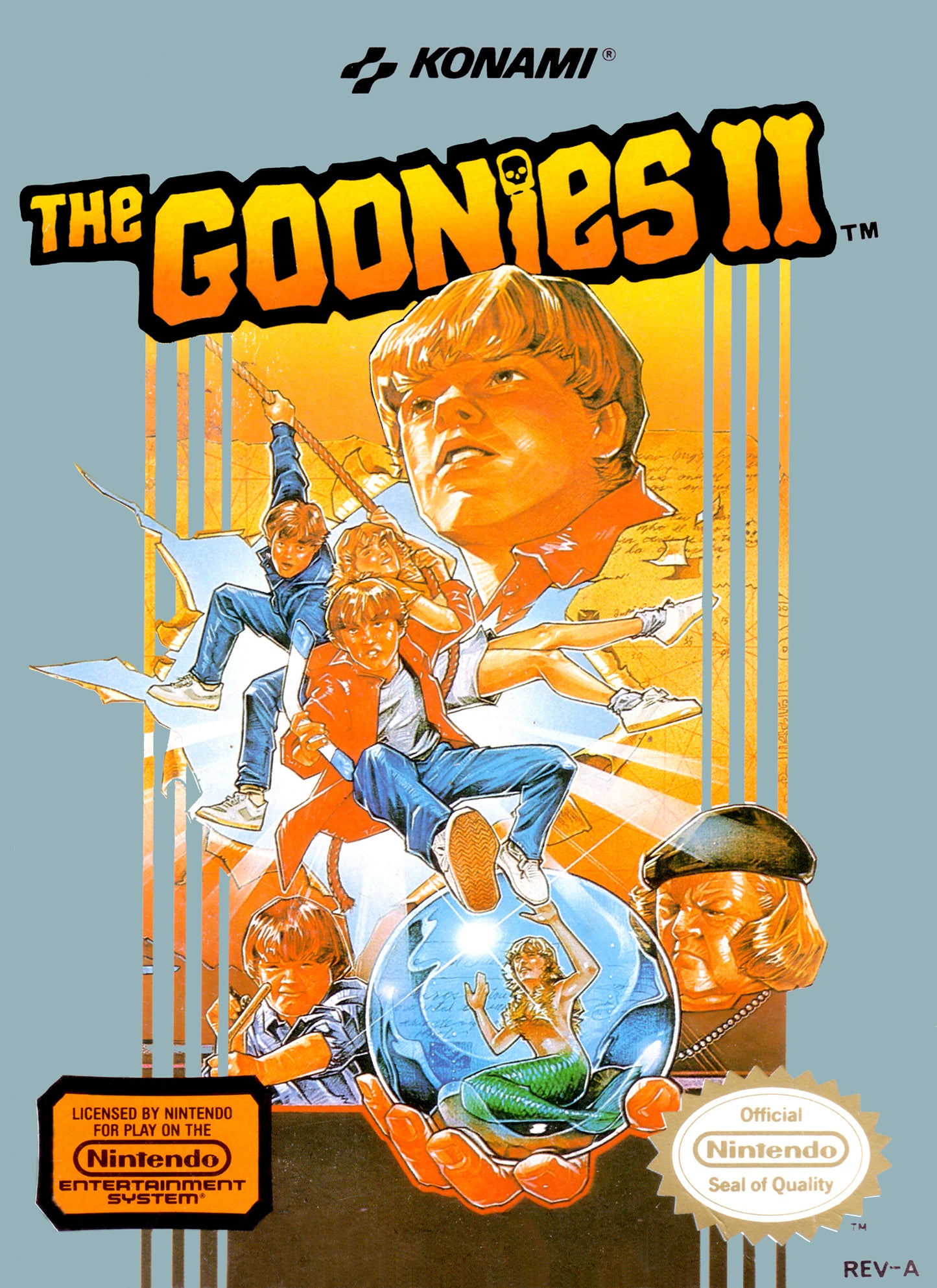 GOONIES II - NES (W/BOX)