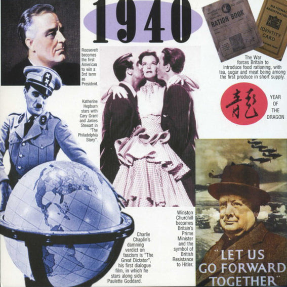 VARIOUS - A TIME TO REMEMBER 1940