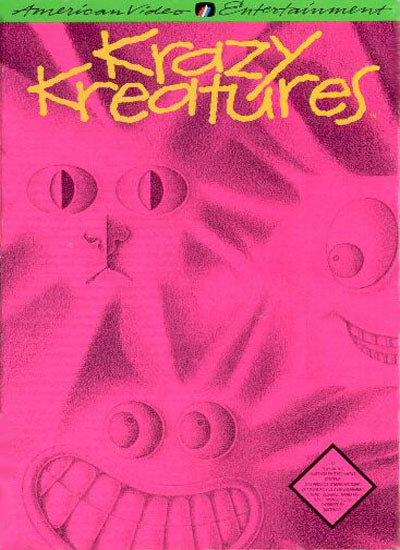 KRAZY KREATURES - NES (W/BOX & MANUAL)