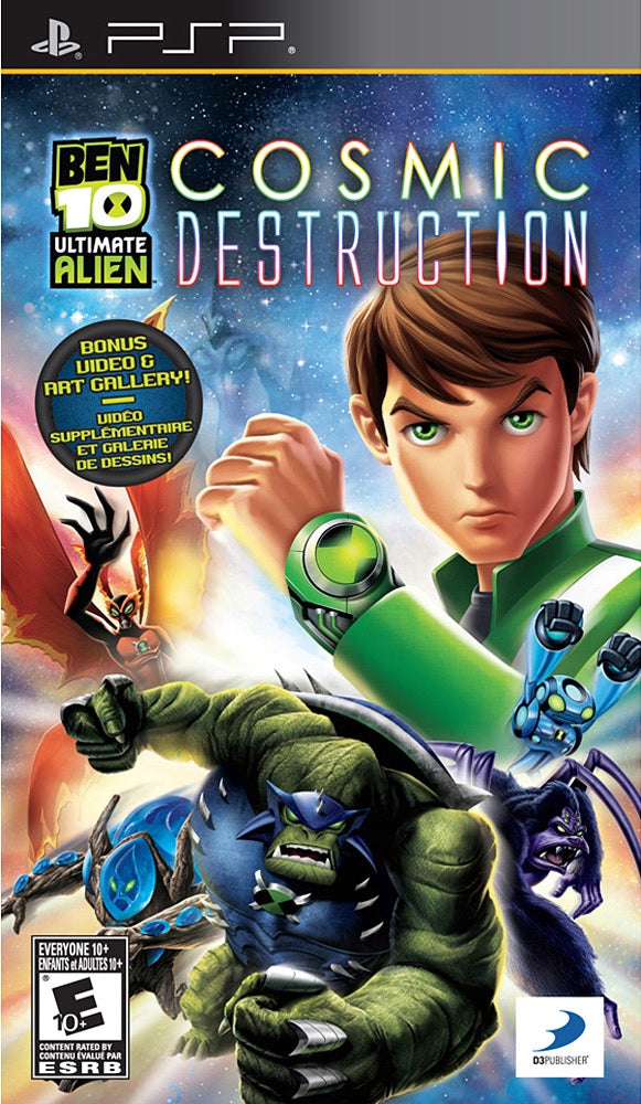 BEN 10: ULTIMATE ALIEN: COSMIC DESTRUCTI - PSP