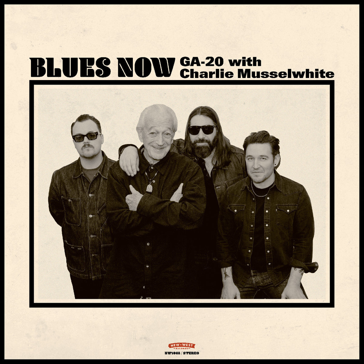 GA-20 WITH CHARLIE MUSSELWHITE - BLUES NOW (INDIE EXCLUSIVE, RED SPLATTER VINYL)
