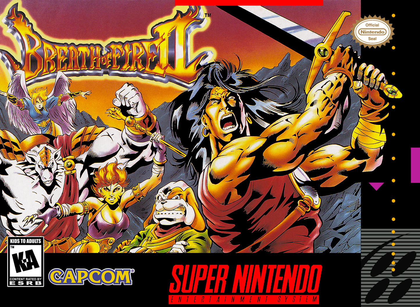 BREATH OF FIRE - SNES