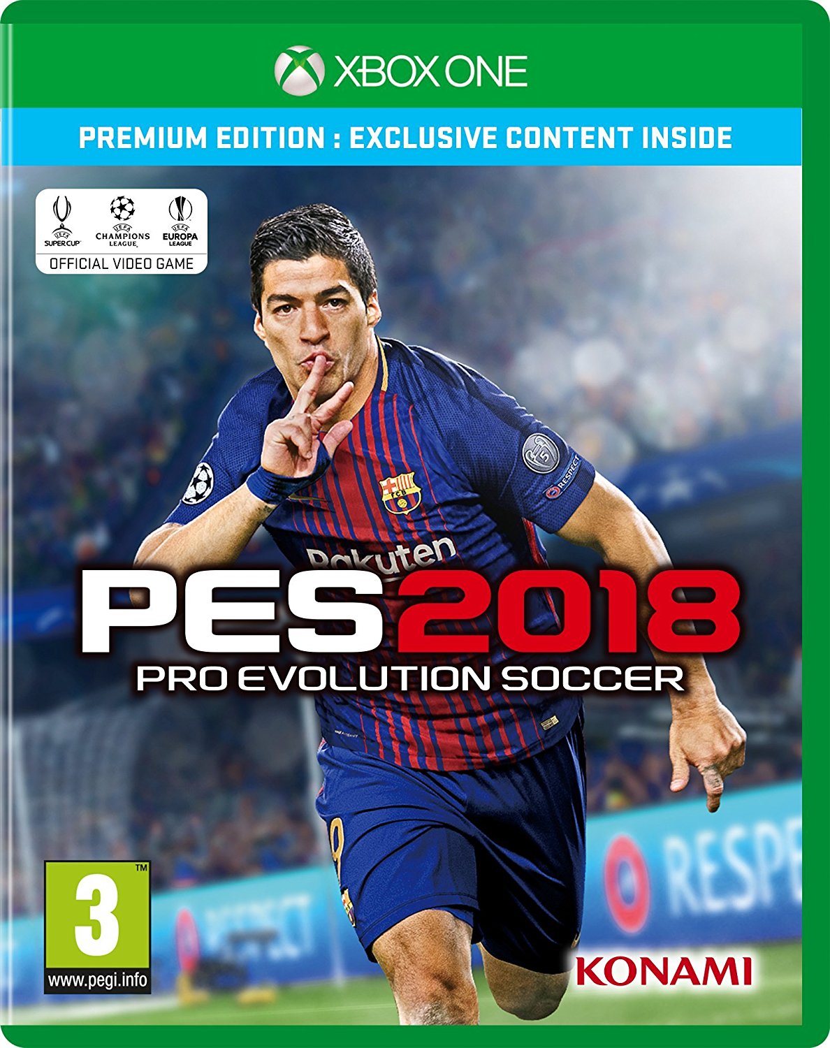 PES 2018: PRO-EVOLUTION SOCCER (LEGENDAR - XBXONE