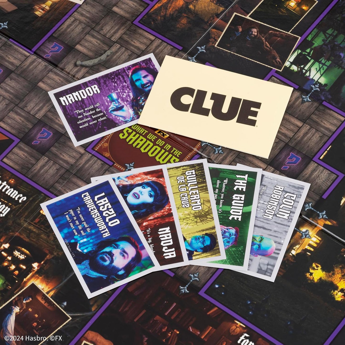 CLUE: WHAT WE DO IN THE SHADOWS - BOARD GAME