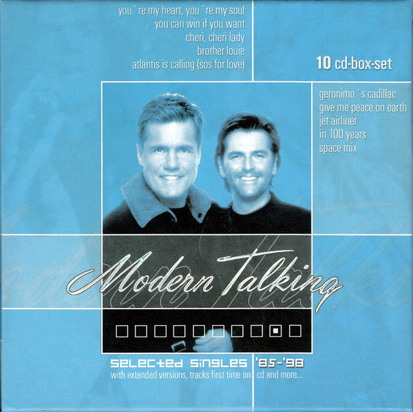 MODERN TALKING - SELECTED SINGLES 1985-1998