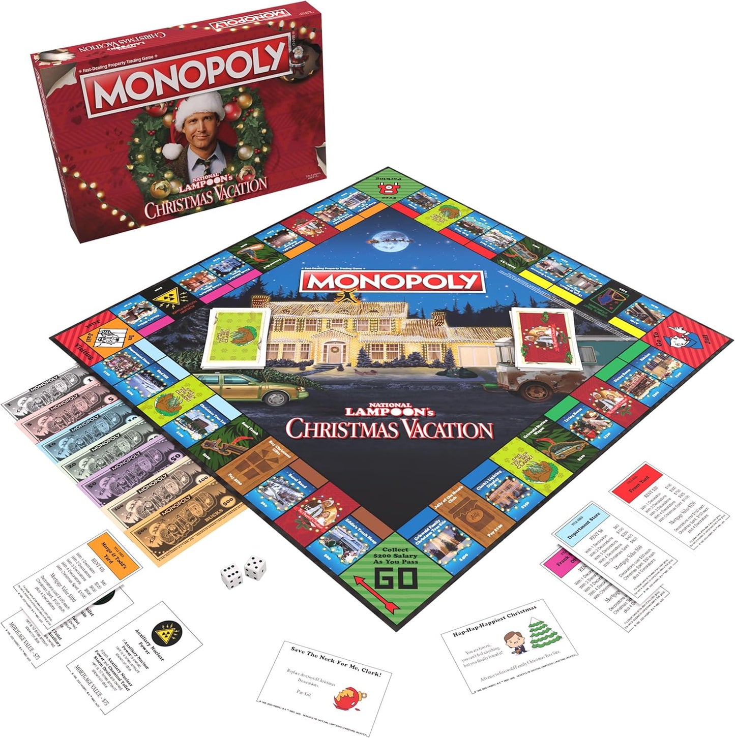MONOPOLY: NATIONAL LAMPOON'S CHRISTMAS VACATION - BOARD GAME
