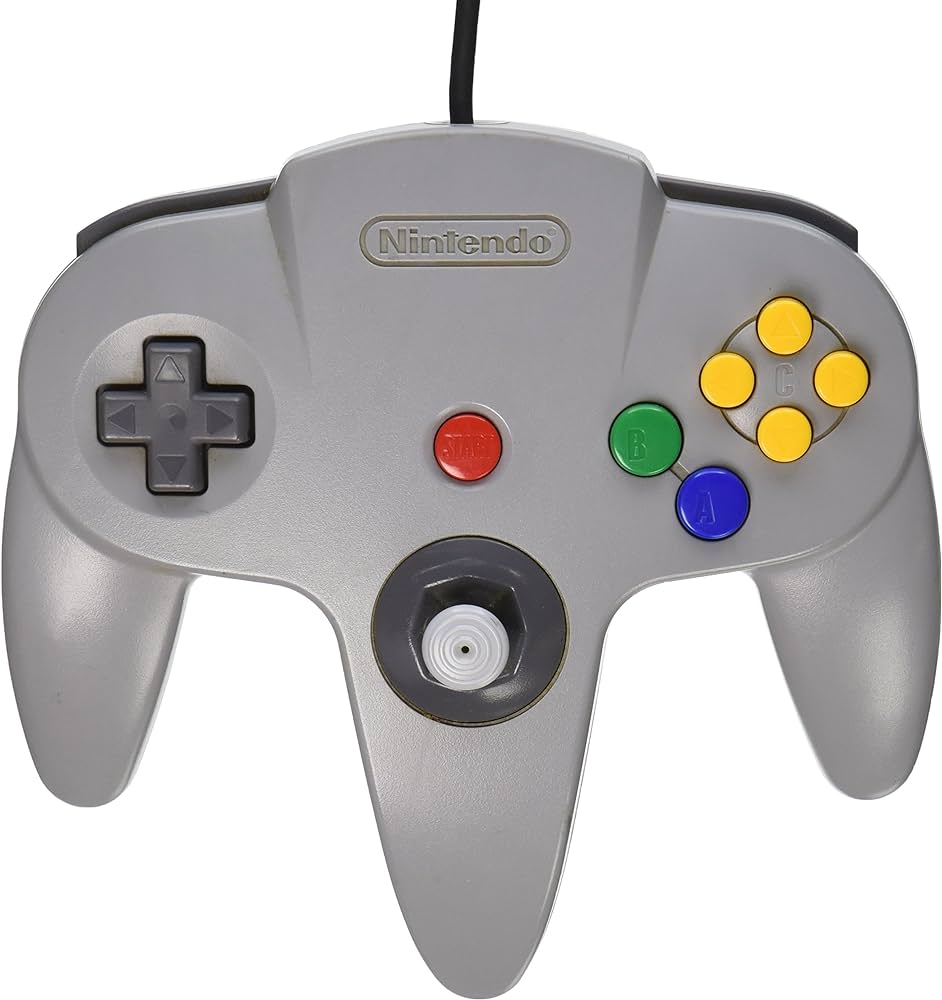 N64 CONTROLLER (HARDWARE) - N64-GREY