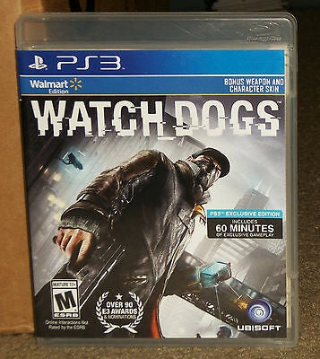 WATCH DOGS (LIMITED EDITION) - PS3