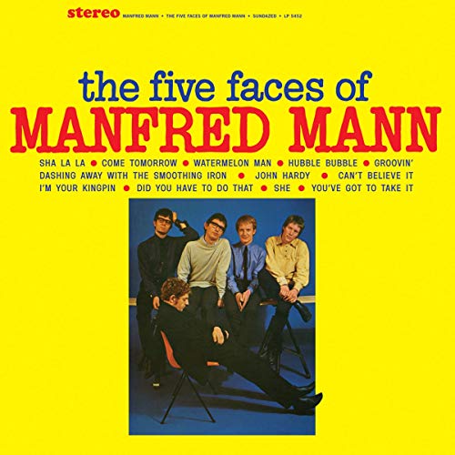 MANFRED MANN - THE FIVE FACES OF MANFRED MANN (VINYL)