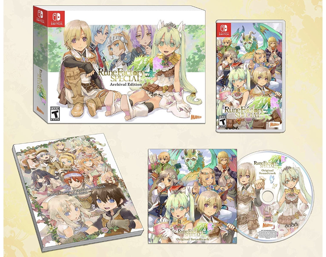 RUNE FACTORY 4 (ARCHIVAL EDITION) - SWITCH