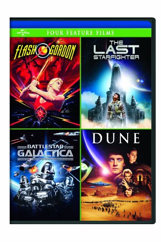 FLASH GORDON/LAST STARFIGHTER/BATTLESHIP - DVD-4 FEATURE FILMS