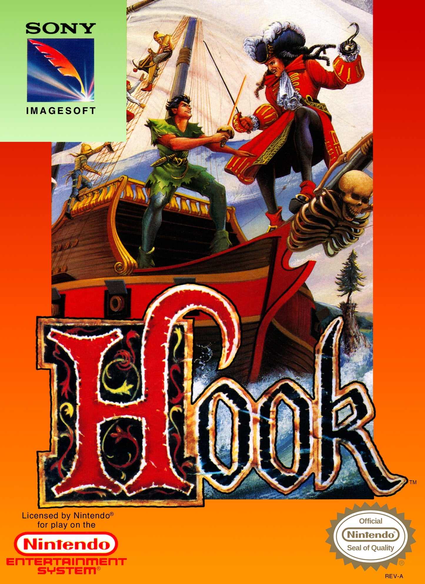 HOOK - SNES (W/BOX & MANUAL)