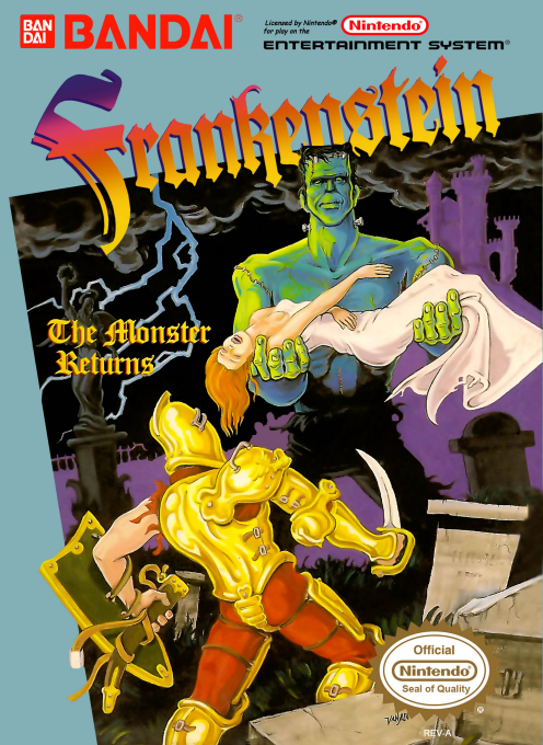 FRANKENSTEIN: THE MONSTER RETURNS - NES