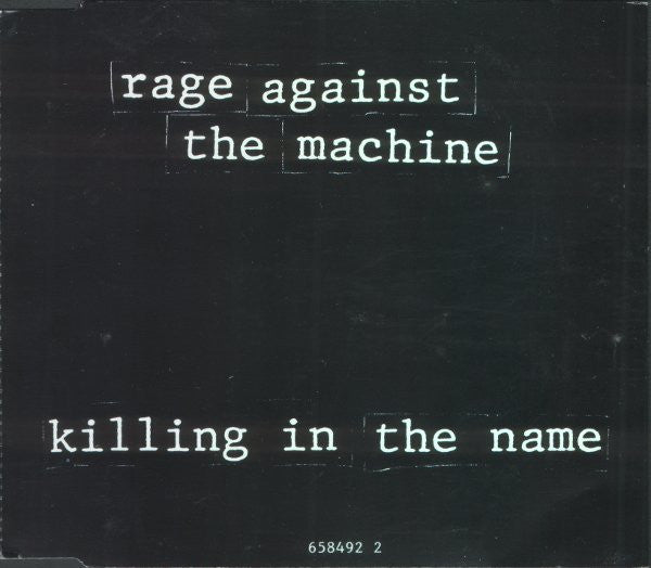 RAGE AGAINST THE MACHINE - KILLING IN THE NAME (EP)