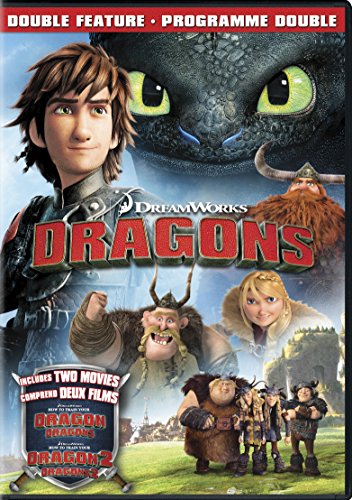 HOW TO TRAIN YOUR DRAGON 1 & 2 - DVD-DOUBLE FEATURE