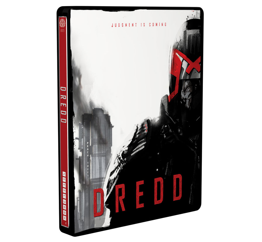 DREDD - BLU-3D-INC. DVD COPY-STEELBOOK (MONDO X)