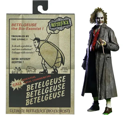 BEETLEJUICE: TOUR GUDE (BIO-EXORCIST)(7") - NECA-ULTIMATE