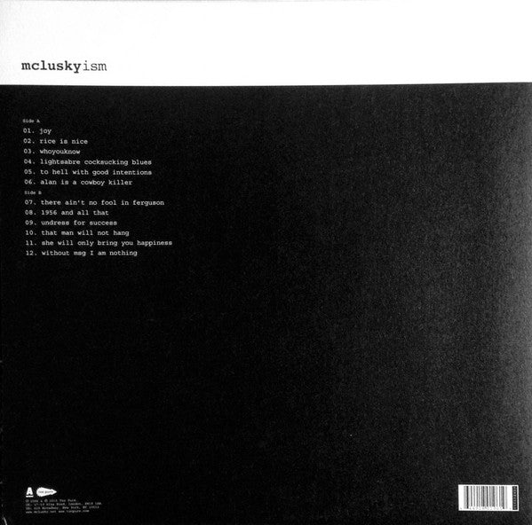 Mclusky - Mcluskyism (Used LP)
