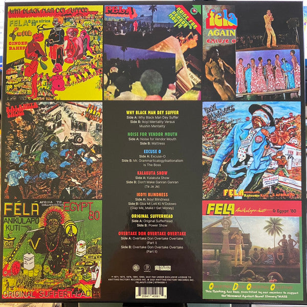 Fela Kuti - Box Set 5 (Used LP)