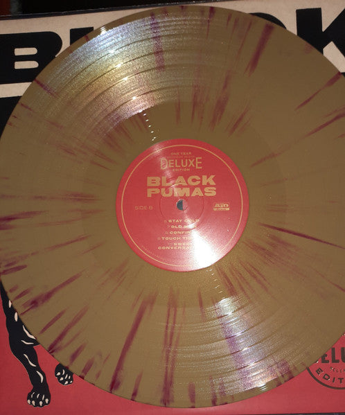 Black Pumas - Black Pumas (Gold W/Red Splatter) (Used LP)