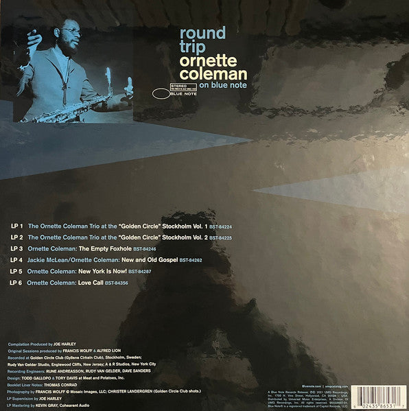 Ornette Coleman - Round Trip On Blue Note (Box Set) (Used LP)