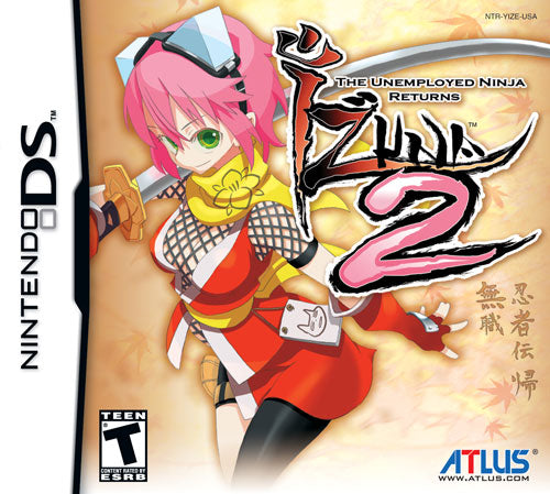 IZUNA 2: UNEMPLOYED NINJA RETURNS - DS