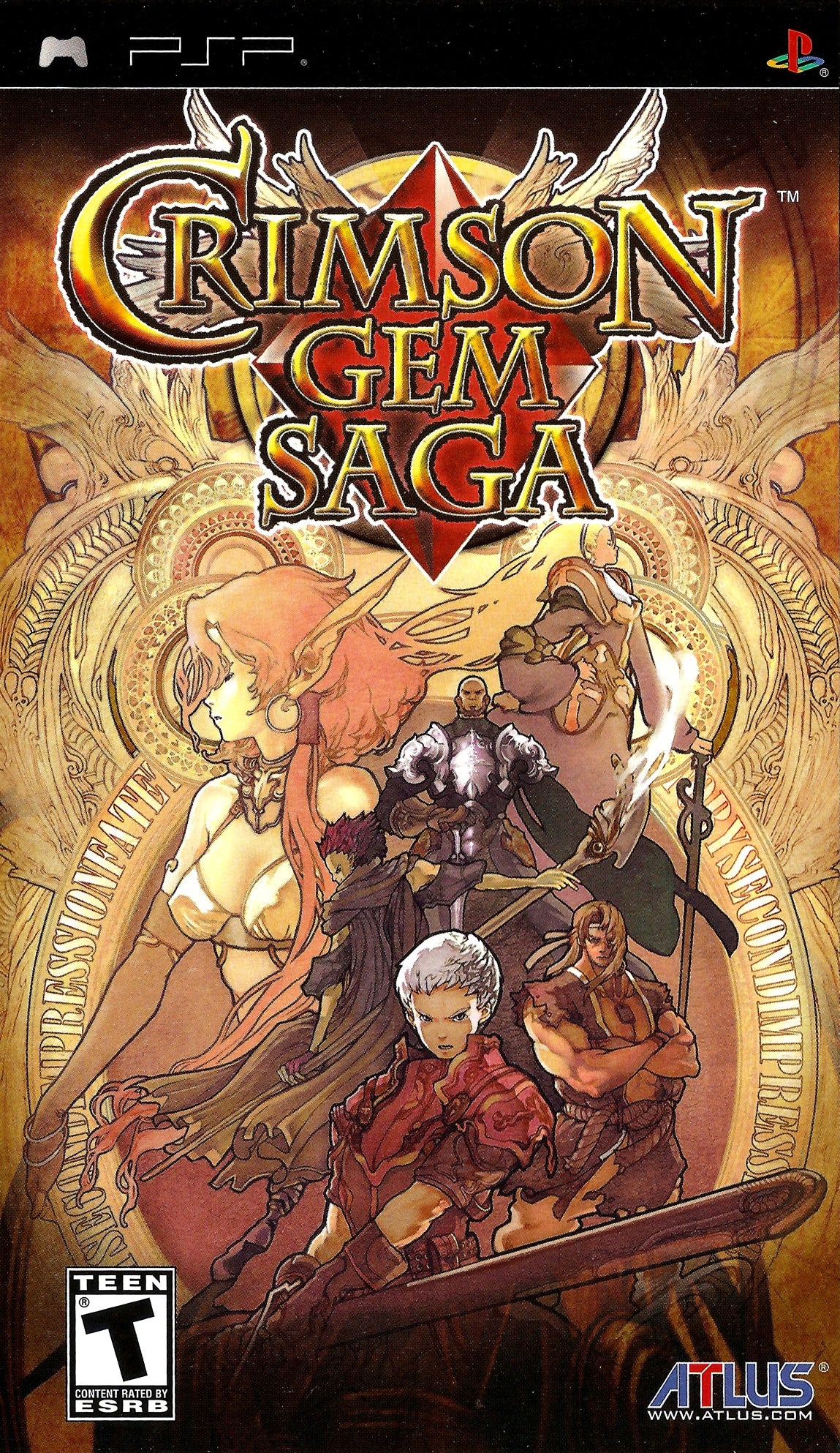 CRIMSON GEM SAGA - PSP