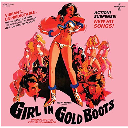VARIOUS ARTISTS - GIRL IN GOLD BOOTS OST (GOLD VINYL/DVD)