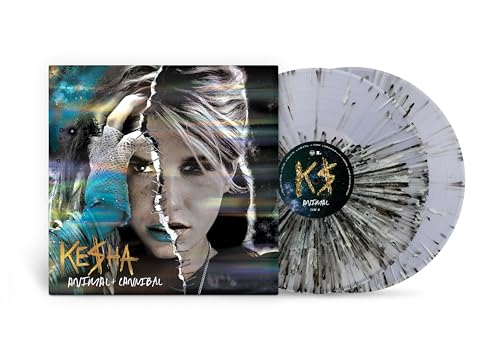 KESHA - ANIMAL + CANNIBAL (15TH ANNIVERSARY ED)(BLACK & WHITE TRANSLUCENT SPLATTER LP)