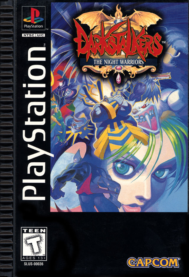 DARKSTALKERS: THE NIGHT WARRIORS - PS1