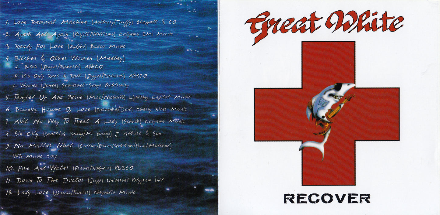 GREAT WHITE - RECOVER