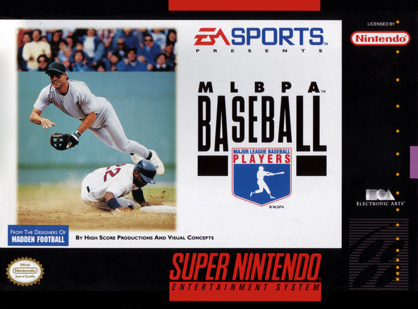 MLBPA BASEBALL - SNES (W/BOX)