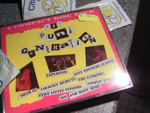 VARIOUS - PUNK GENERATION (4DISCS-CASTLE)